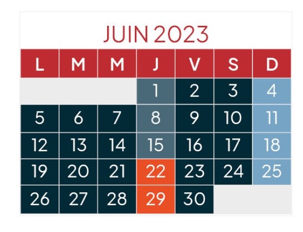 date spectacle juin