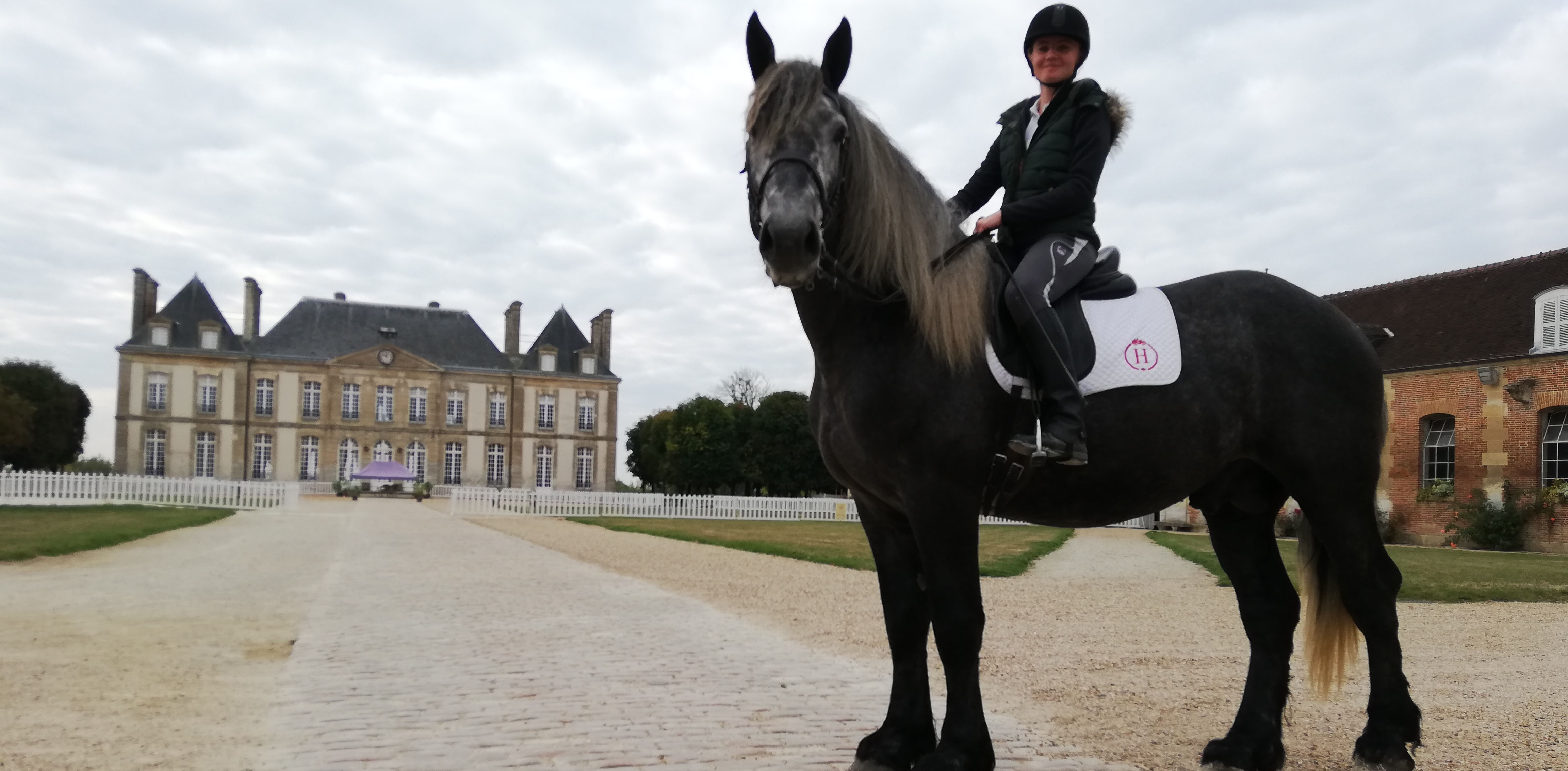 Prenez de la hauteur en chevauchant un percheron