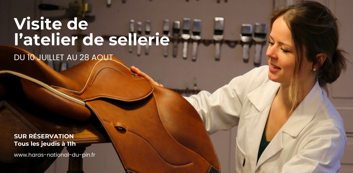 Visite atelier de Sellerie