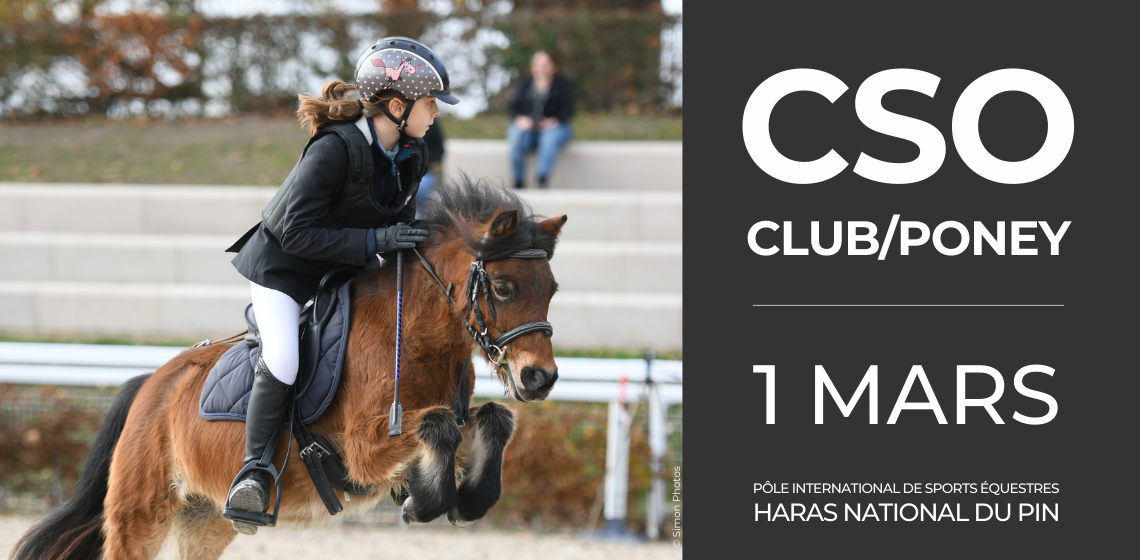 CSO CLUB/PONEY 1 MARS