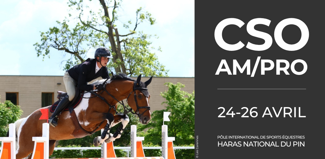 CSO AMATEUR PRO - 24 AU 26 AVRIL